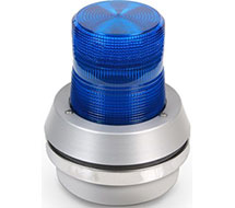 XTRA-BRITE Colored LED Flashing Beacon with Horn 51XBR Series